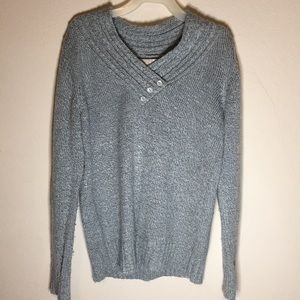 Carolyn Taylor Blue Sweater Small